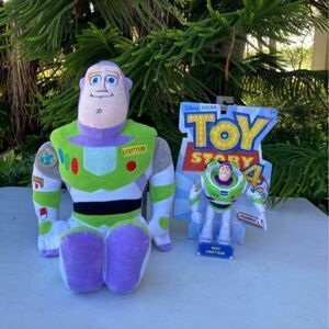 Buzz Lightyear 20” Plush New w/ Tag and NIB Posable Toy Collectibles